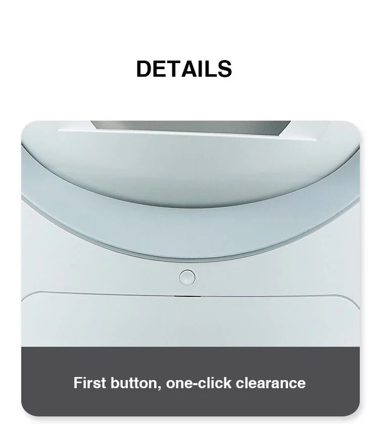 Automatic Self Cleaning Cats Operation Humidity Litter Box Tofu cat litter Toilet Rotary door curtain supply Bedpan Pets Access