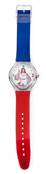 AMEN Mod. GESÙ Rosso Blu.