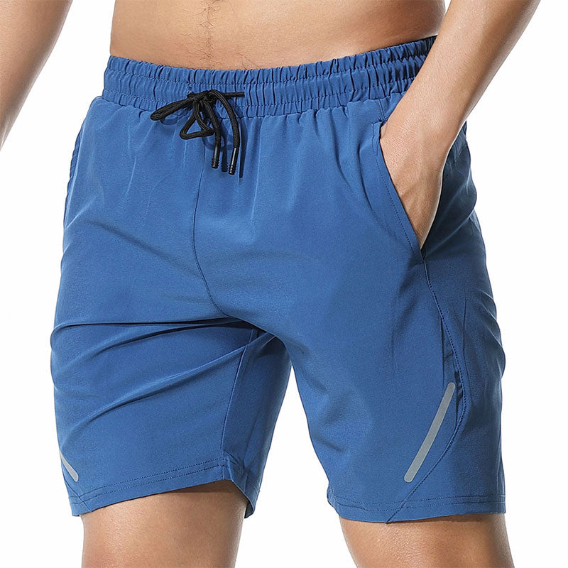 Men&#39;s Shorts Fitness Shorts Running Sports Men&#39;s Fitness Shorts Camouflage Zipper Pocket Sports Shorts