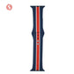 ShengOne Stripe Soft Silicone Sport Band for Apple Watch Series 5 4 40MM 44MM Striated Rubber Strap Replacement 3 2 1 38MM 42MM