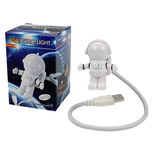 5V USB LED astronaut home helmet switch night light used as childrens gift novel Computer notebook eye protection learning lamp.