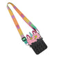 New Cute Unicorn Pop Dimple Messenger Bag Fidget Toy Push Anti Stress Children Toy Popites Keychain Wallet Girl Crossbody Pack.