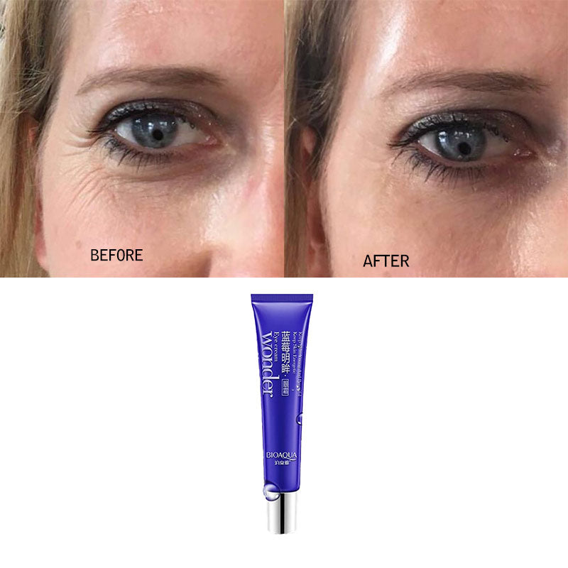 Bioaqua Blueberry Hyaluronic Acid Liquid &amp; Eye Cream Anti-Puffiness Dark Circle Anti-Wrinkles Collagen Essence Whitening Skin