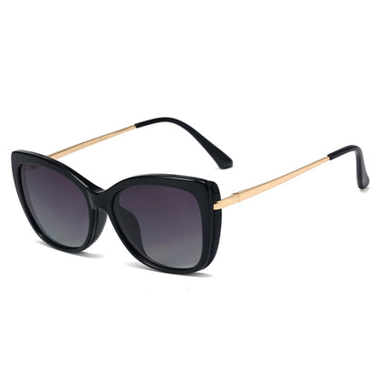 48296 TR90 Anti Blue Light Optical Glasses Frames Polarized Sunglasses With Magnetic Clip Men Women Fashion Computer Eyeglasses