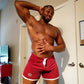 Summer Men&#39;s Bermuda Compression Fitness Shorts Fashion Print Quick-drying Sports Running Sexy Shorts Slim Fitness Pants