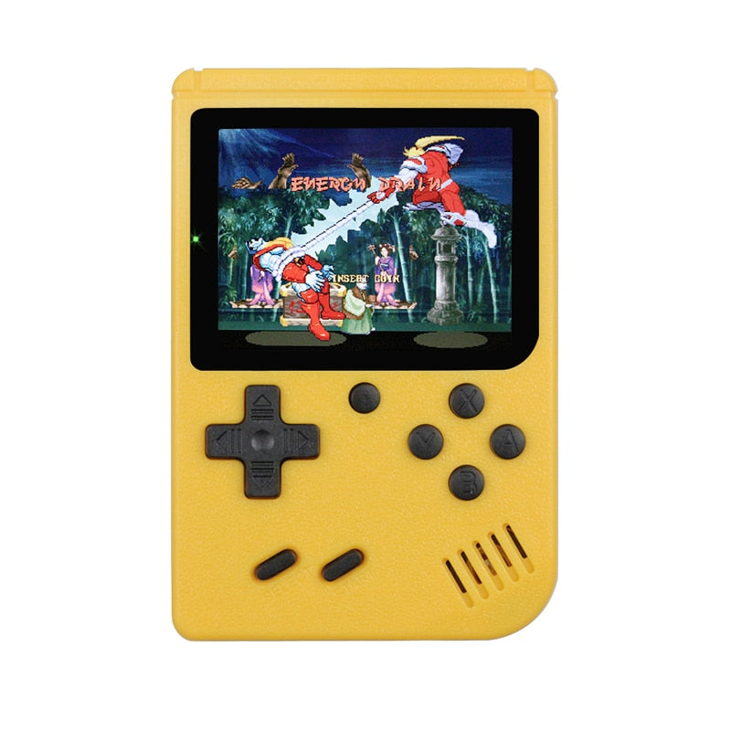 Retro Portable Mini Handheld Video Game Console 8-Bit 3.0 Inch Color LCD Kids Color Game Player Built-in 400 games.