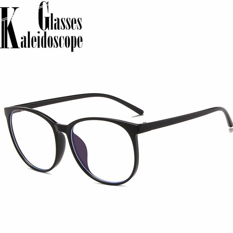 Fashion Blue Light Blocking Glasses Frame Women Computer Spectacle Eyeglasses Men Transparent Anti-blue light Optical lenses