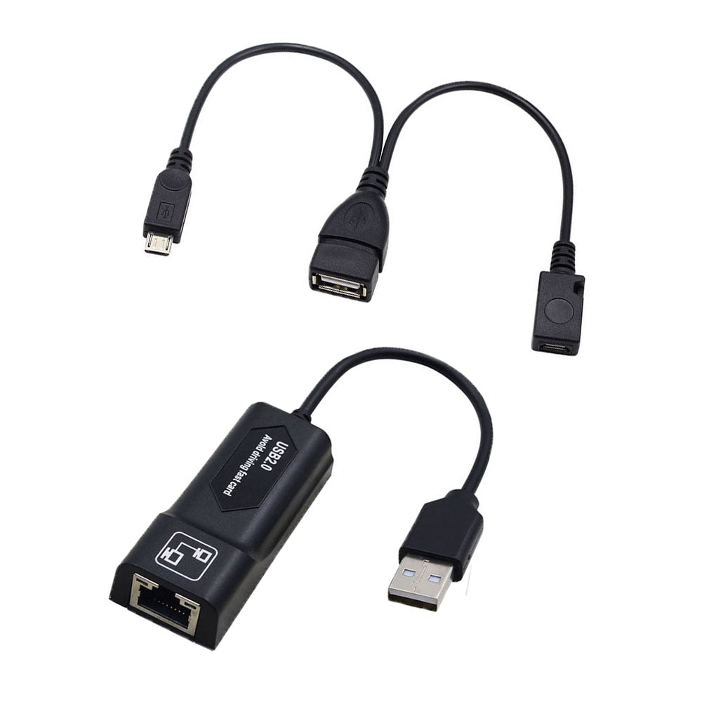 New LAN Ethernet Adapter for AMAZON FIRE TV 3 or STICK GEN 2 or 2 STOP THE Buffering.