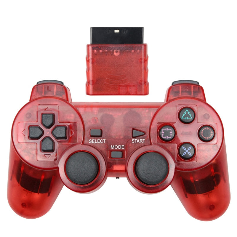 Wireless Gamepad for Sony PS2 Controller for Playstation 2 Console Joystick Double Vibration Shock Joypad  USB PC Game Controle.