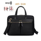 Fashion Women&#39;s Notebook Briefcase For 13.3 15 16 Inch Laptop Crossbody Bag Shoulder Bags Business Travel Office Ladies Handbags.