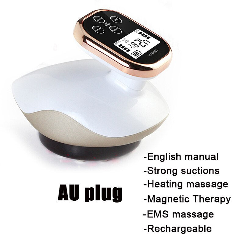 Body Shaper Slimming Massager Vacuum Suction Cups  Physiotherapy Ventosas Anti Cellulite Guasha Scraping Device Fat Burner.