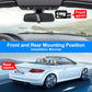 2 Cameras Car DVR WiFi ADAS Dash Cam Dual Lens 1080P+1080P Support Reverse Image Vehicle Car Camera Driving Recorder.