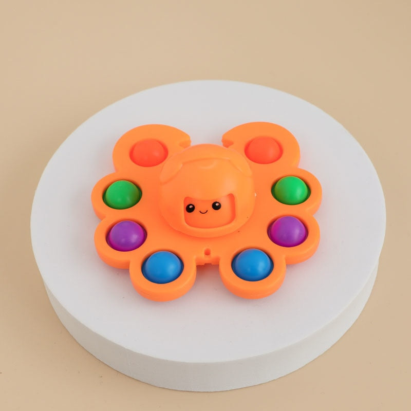 Fidget Toys Autism Squidopop Stress Relief Silicone Squidopops 2022 Flip Octopus Change Faces Spinner Push Pop Bubble.