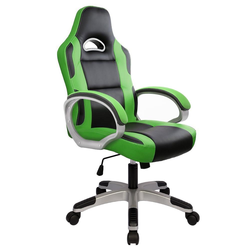 Gaming Computer Chair Ergonomic Office PC Swivel Desk Chairs for Gamer Adults and Children with Arms