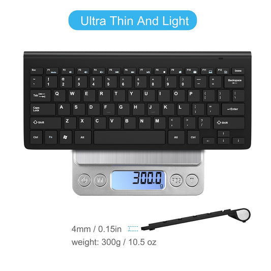 Wireless Keyboard and Mouse 2.4G USB Mini keyboard Mouse Combos Noiseless Ergonomic Keyboard with mouse set For PC Laptop TV.