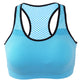 Sports Bra Women Yoga Running Workout Mesh Breathable Medium Supports Fitness Activity Bras Quick-Dry Compression Women Bras