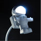 5V USB LED astronaut home helmet switch night light used as childrens gift novel Computer notebook eye protection learning lamp.