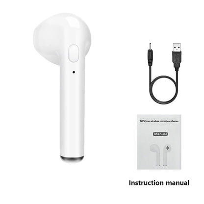 i7s tws Wireless Headphones Bluetooth 5.0 Earphones sport Earbuds Headset With Mic Charging box Headphones For all smartphones.