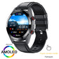 2021 New 454*454 Screen Smart Watch Always Display The Time Bluetooth Call Local Music Smartwatch For Mens Android TWS Earphones.