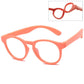 New Anti Blue Light Kids Glasses Round Silicone Children Eyewear Boy Girls Optical Frame Computer Transparent Eyeglasses UV400