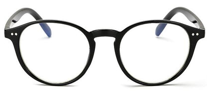 2021 Round Anti Blue Glasses Frame Men Radiation Computer Glasses Anti Blue Light Blocking Clear Eye Glasses Frame For Women