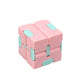2021 Antistress Infinite Cube Infinity Cube Office Flip Cubic Puzzle Stress Reliever Autism Toys Relax Toy For Adults