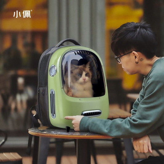 PETKIT Cat Carrier Backpack Travel Cat Backpack Capsule Spaceship Pet Carier Small Dog Cat Pet Transport Bag Carrying for Cats