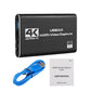 4K HDMI to USB 3.0 HD Video Audio Game Capture Card Device for 1080P 60FPS TV Box Camera Live Streaming PS4 Game Box Recorder.