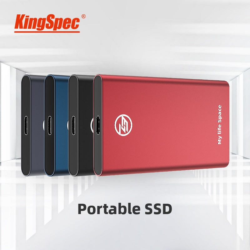 KingSpec External SSD 240GB Portable SSD 2TB Hard Drive 120gb hdd 1TB SSD Type-C USB3.1 Solid State Disk hd USB3.0 for laptop OS.