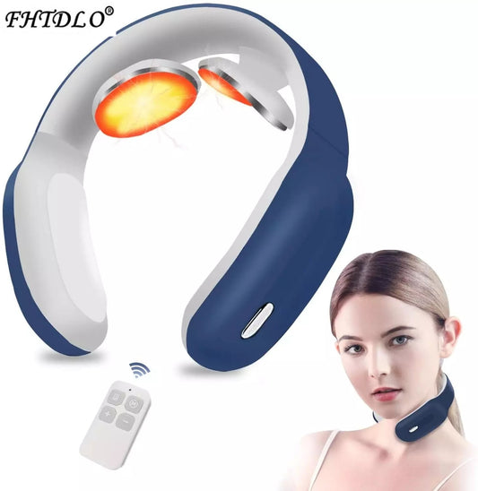 Smart Electric Neck and Shoulder Massager Low Frequency Magnetic Therapy Pulse Pain Relief Tool  Health Care Relaxation.