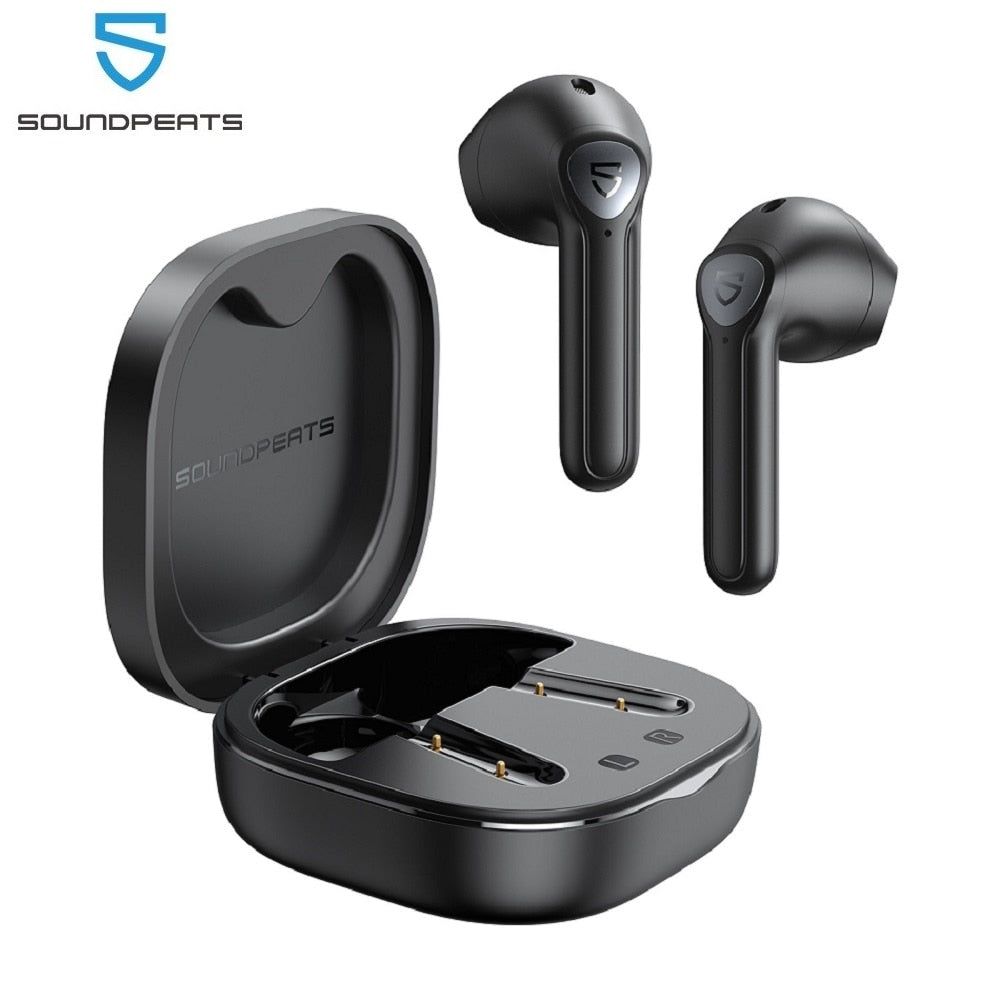 SOUNDPEATS TrueAir2 Wireless Earbuds Bluetooth V5.2 Headset QCC3040 aptX 4 Mic CVC Noise Cancellation TWS+ Wireless Earphones.