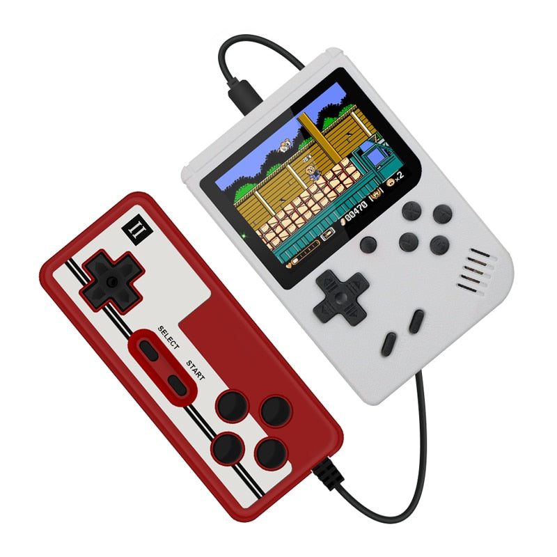 800 IN 1 Retro Video Game Console Handheld Game Player Portable Pocket TV Game Console AV Out Mini Handheld Player for Kids Gift.