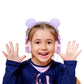 Bluetooth Cute Kids Wireless Headphone with Microphone Girls 3.5mm Music Stereo Earphone Computer Mobile Phone Cat Headphones.