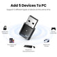 UGREEN USB Bluetooth 5.0 Transmitter Receiver Adapter Dongle For Wireless Mouse Earphone PC Music Audio Bluetooth 4.0 Adapter