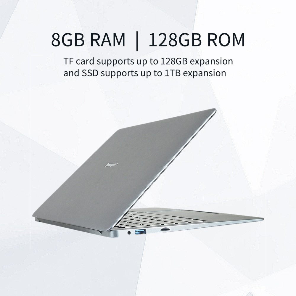 Jumper EZbook X3 Intel Celeron Quad Core 8GB 128/256GB Notebook  Win 10 Laptop 13.3 Inch 1920*1080 IPS  2.4G/5G WiFi Computer