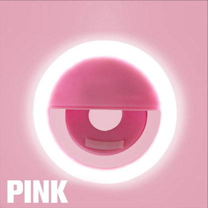 Led Selfie Ring Light Novelty Makeup Lightings Led Selfie Lamp Mobile Phones Photo Night Light Led Mirror Neon Sign Selfie Ring.