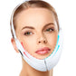 EMS Facial Lifting Device LED Photon Therapy Face Slimming Vibration Massager Double Chin V Line Lift Belt Cellulite Jaw Device.