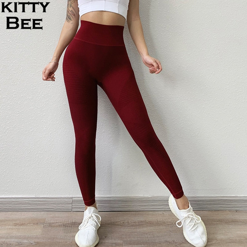 Energy Seamless Leggings Women Yoga Pants Push Up Gym Leggings Sport Women Fitness Tummy Control Leggings Yoga Fitness Clothing