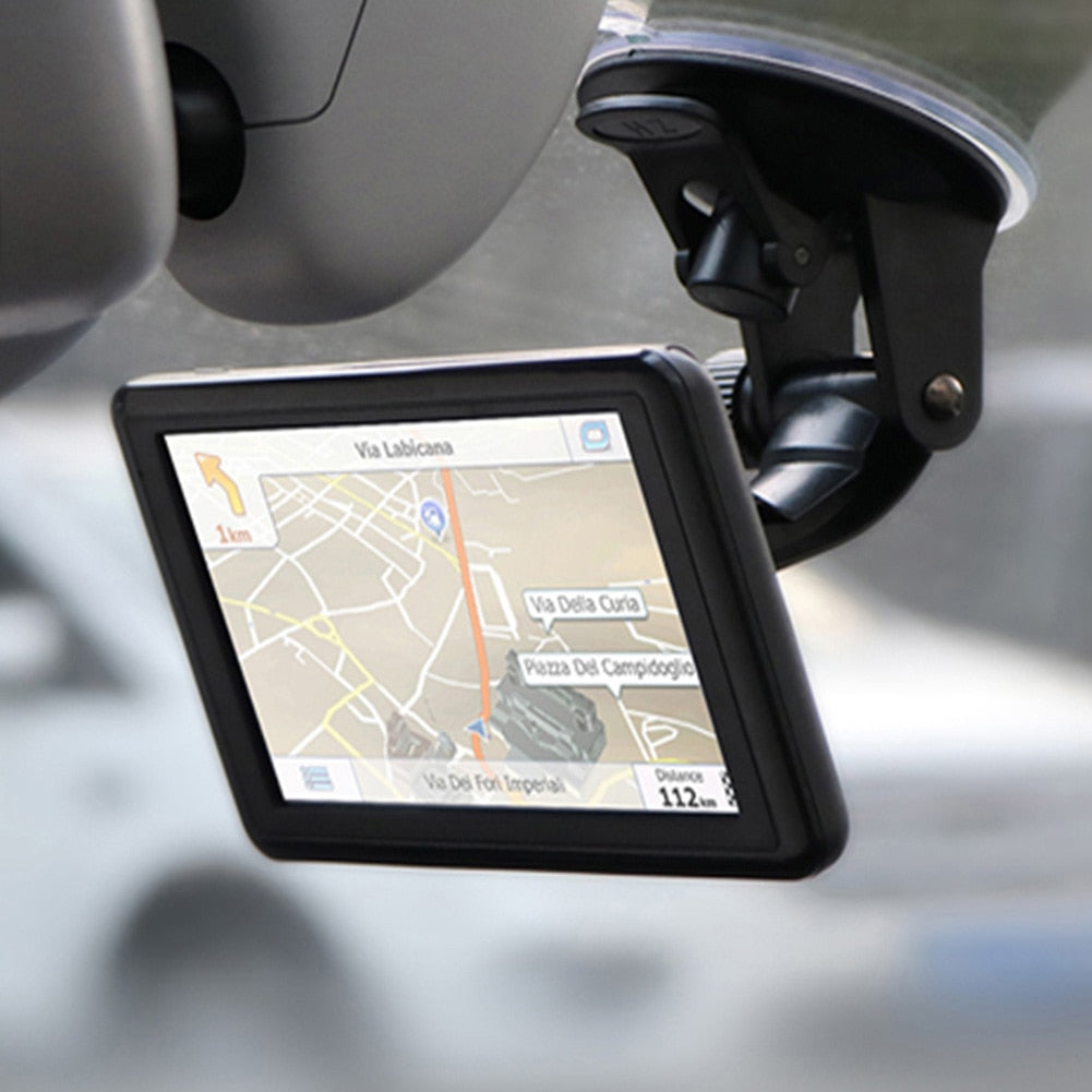 Multifunctional 5 inch GPS Navigation 4GB TFT Touch Screen HD GPS Device Maps Portable Automobile Car FM Satellite.