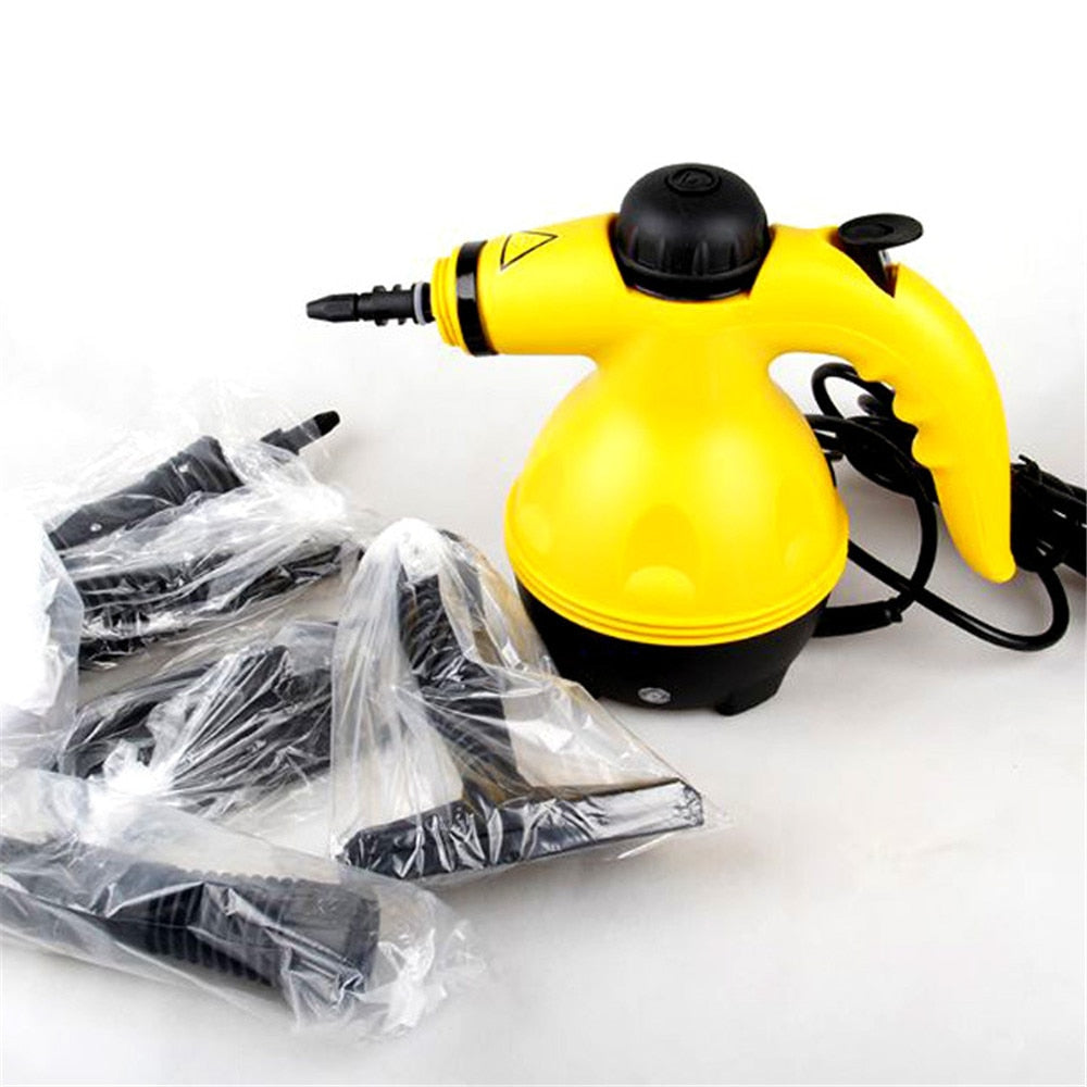 Electric Steam Cleaner Handheld Portable Pressurized Household Cleaner Kitchen Toliet Cleaning Tool Sterilization Device.