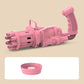 Kids Automatic Gatling Bubble Gun Toys Summer Soap Water Bubble Machine 2-in-1 Electric Bubble Machine For Children Gift Toys.
