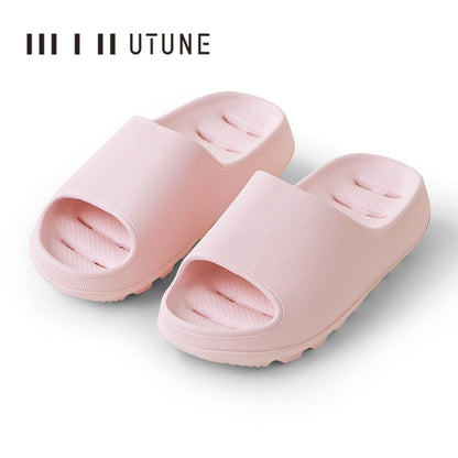 UTUNE EVA Slides Women Bathroom Shoes Hole Leaking Sandals Home Slippers Indoor Shoes Anti-slip Shower Men Slipper For Women