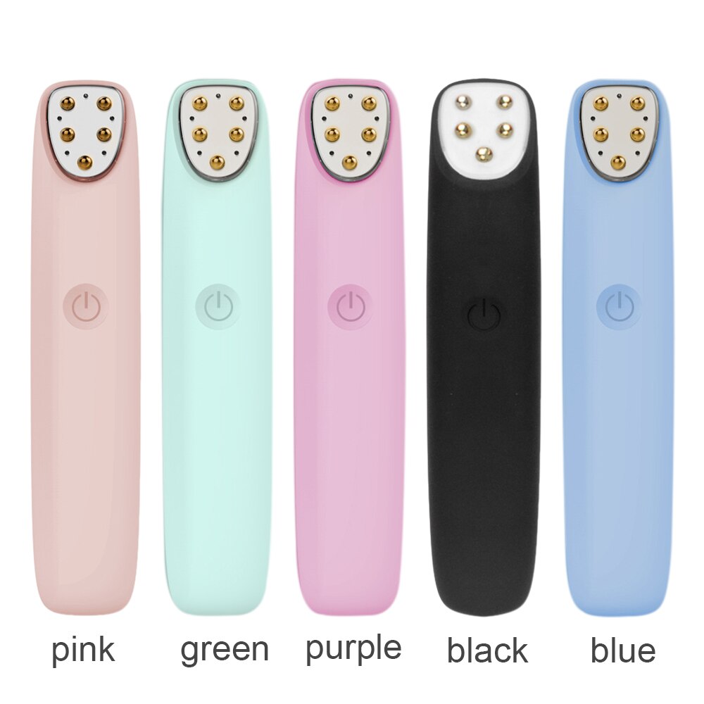 RF Radio Frequency Eye Massager Anti-Ageing Wrinkle Massager Portable Electric Device Dark Circle Facials Vibration Massage Pen.