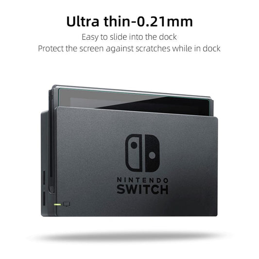 GeekShare Nintendo Switch Protective Tempered Glass HD Screen 0.2mm Thin Nintend Switch Premium Tempered Film NS Accessories.