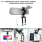 Car Phone Holder Adjustable Rear View Mirror Mount Stand for Mobile Phone GPS.