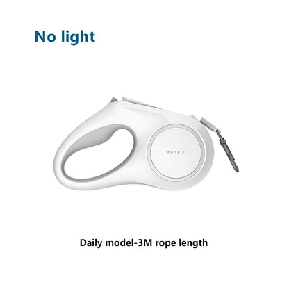 Xiaomi Dog Leash Lead Petkit Automatic Walking Rope Youpin Retractable LED Night Light Small Medium Large Pet Dogs Accessories