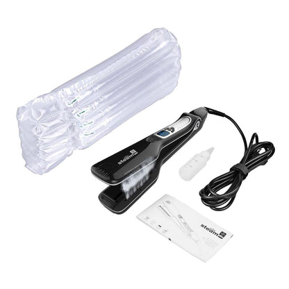 Hair Straightener Steam Flat Iron Professional Hair Care Tools Straightening Iron Brush Beauty Devices for Hairstyling Hot Comb.