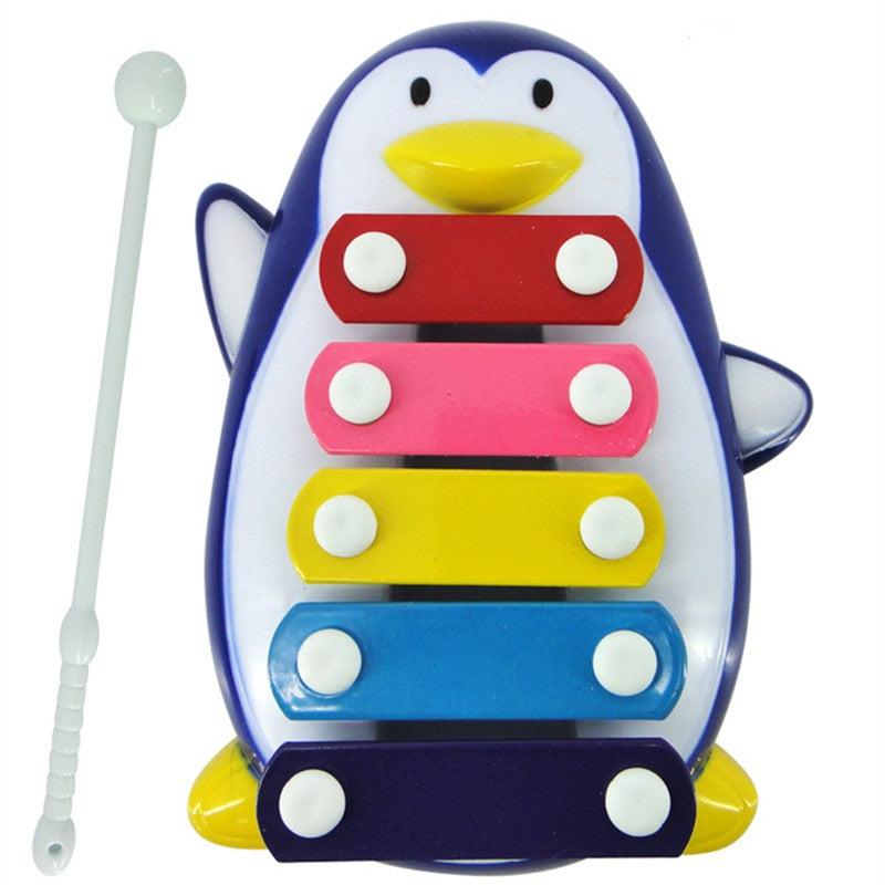 Baby Kid Musical Toys Baby Toys Kids Toys Penguin 5-Note Xylophone Musical Toys Boys Girls Educational Toys Gift