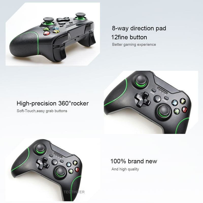 2.4G Wireless Game Controller For Xbox One Console For PC For Android smartphone Gamepad Joystick For PS3 Controle Joypad.