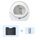 Self-Cleaning Cat Litter Box Cats Sandbox Smart Toilet Rotary Training Detachable Bedpan Cat Sand Mat For Multiple Cats